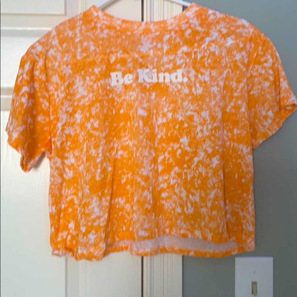Orange Crop Top